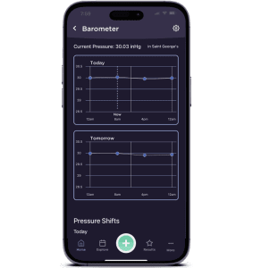 barometer screen